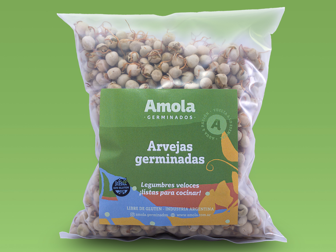 Arvejas Germinadas - AMOLA - 250 Gr