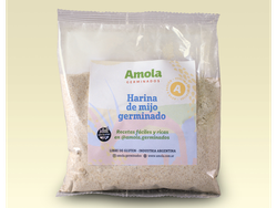 Harina de Mijo Germinado - AMOLA - 250 Gr