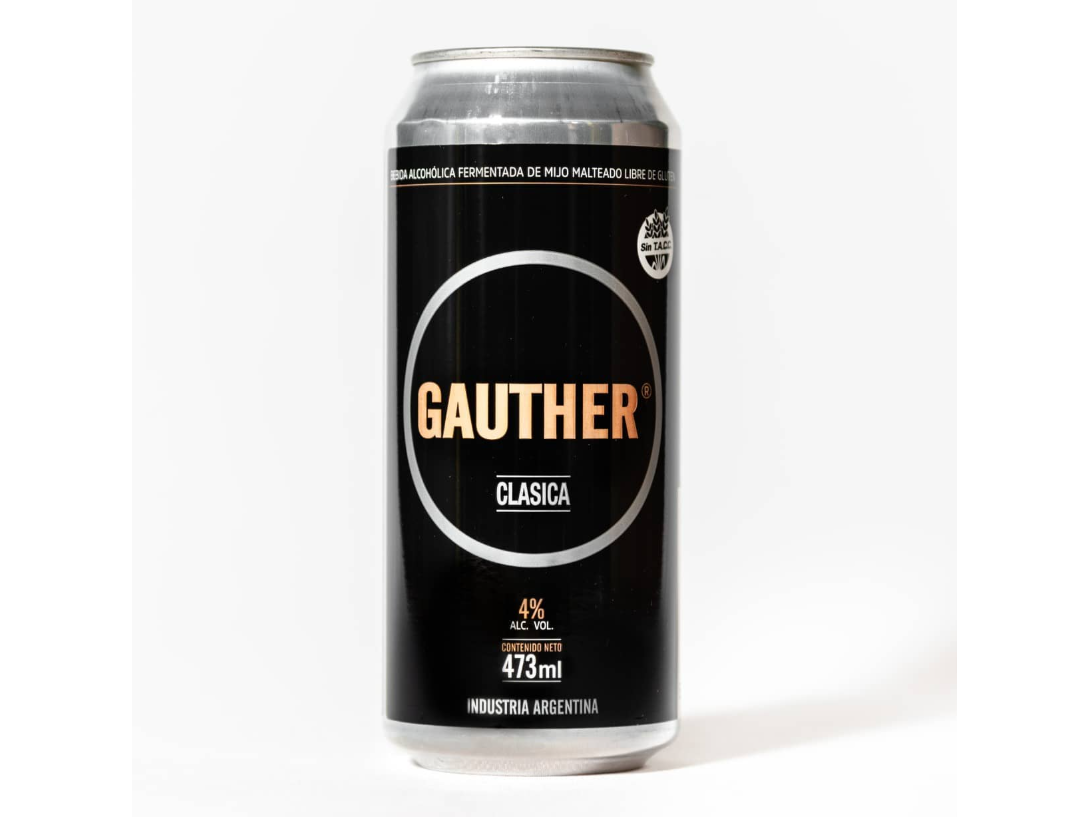 CERVEZA GAUTHER CLASICA - SIN TACC