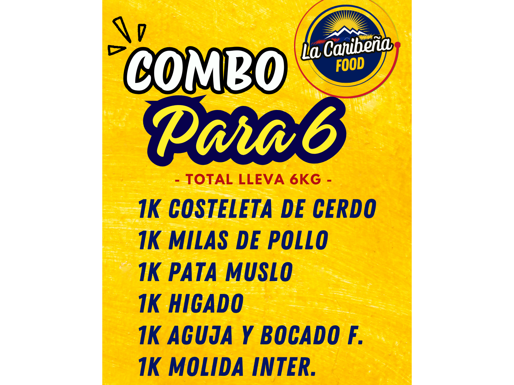 COMBO PARA 6