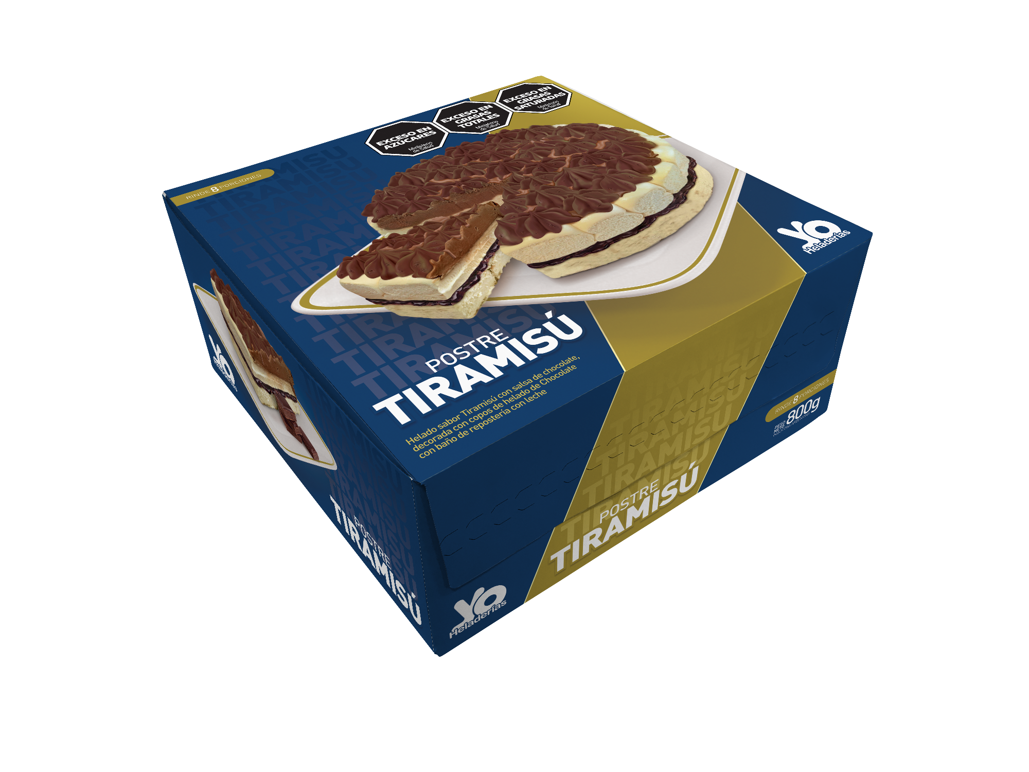 Postre Tiramisú de Yo heladerías Puerto
