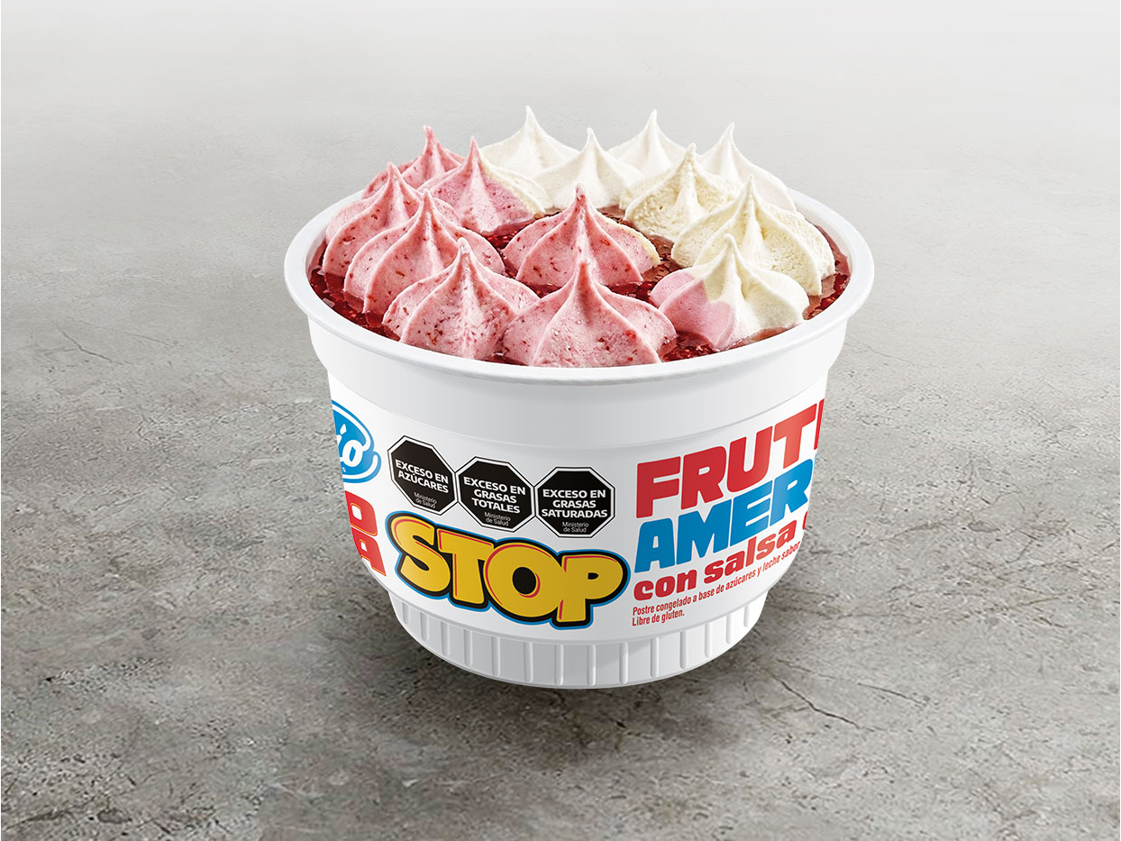 Copa stop: Frutilla y Americana