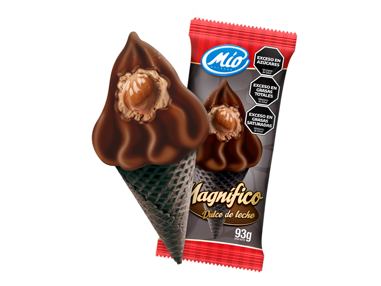 Cono Magnífico Dulce de leche