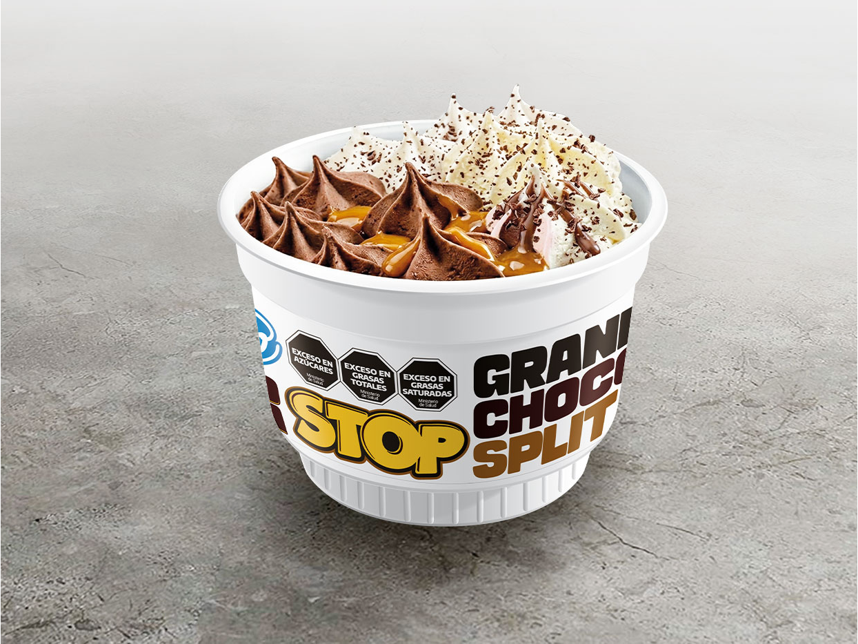 Copa stop: Granizado y Chocolate Split