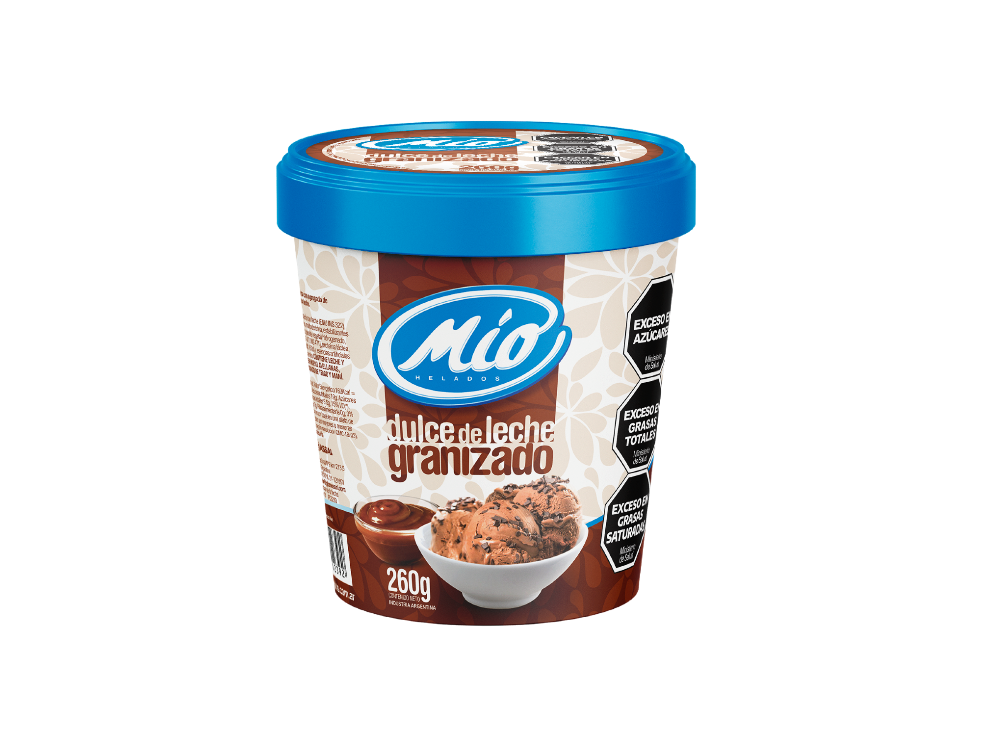 Pote 0,5 lt: Dulce de leche granizado