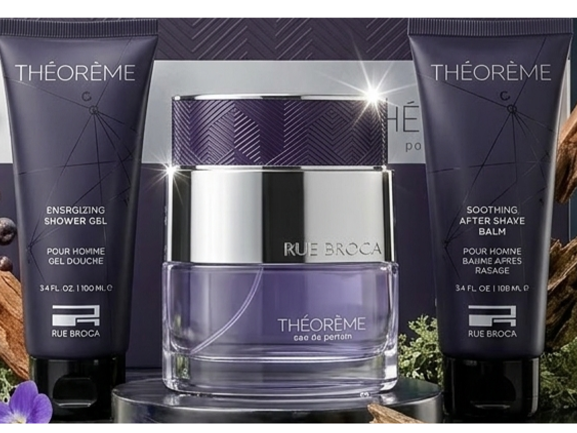Perfume Árabe Afnan Theoreme Homme 90ml + Set Completo (After Shave + Shower Gel)