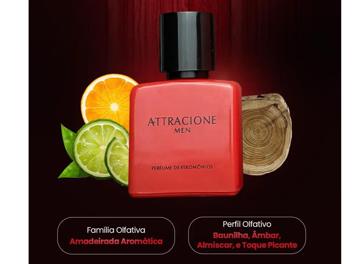 Atracttione Men: Perfume con Feromonas para Hombre (Atraer)
