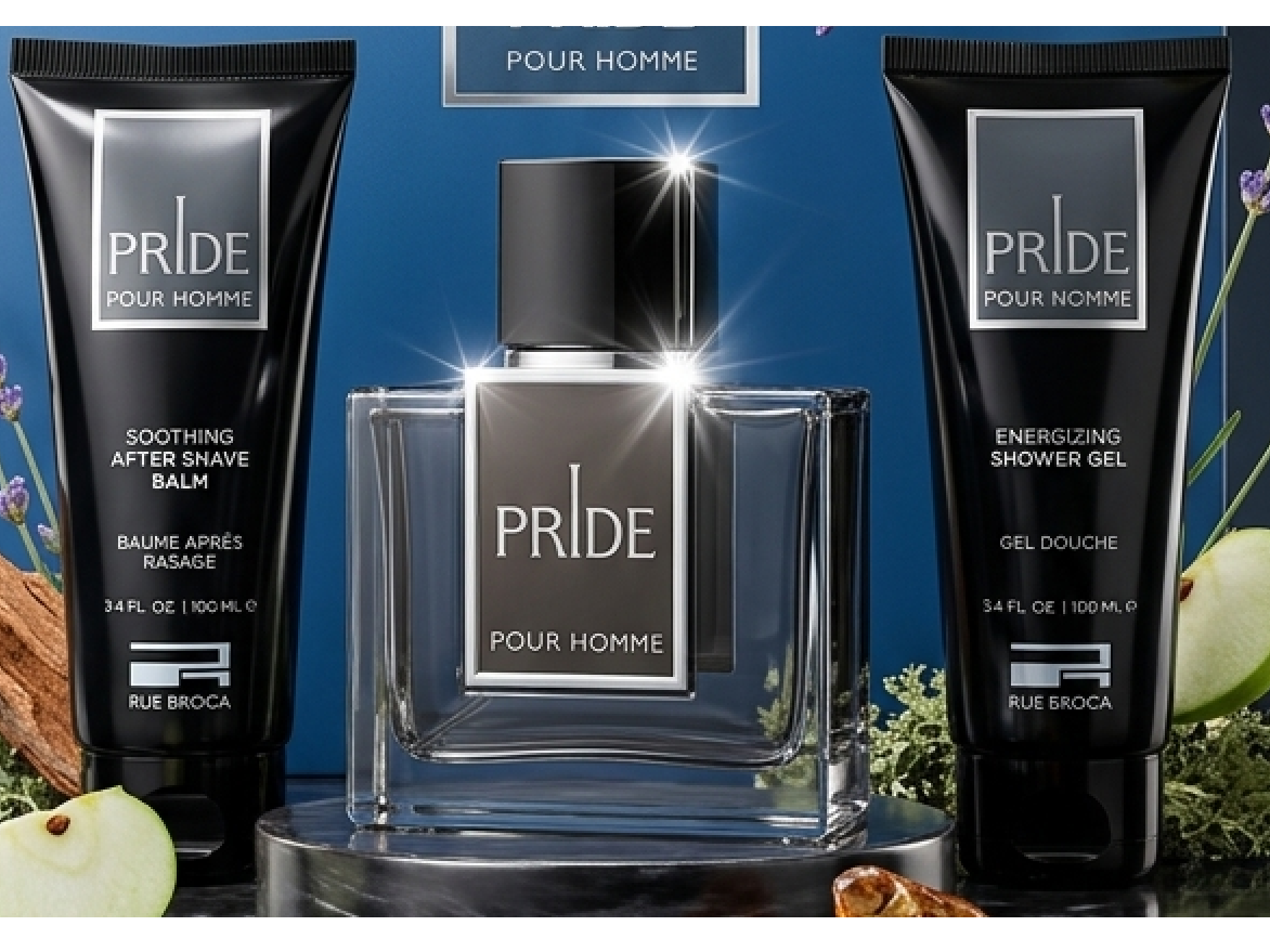 Perfume Árabe Afnan Pride Homme 100ml + Set Completo (After Shave + Gel de Ducha)