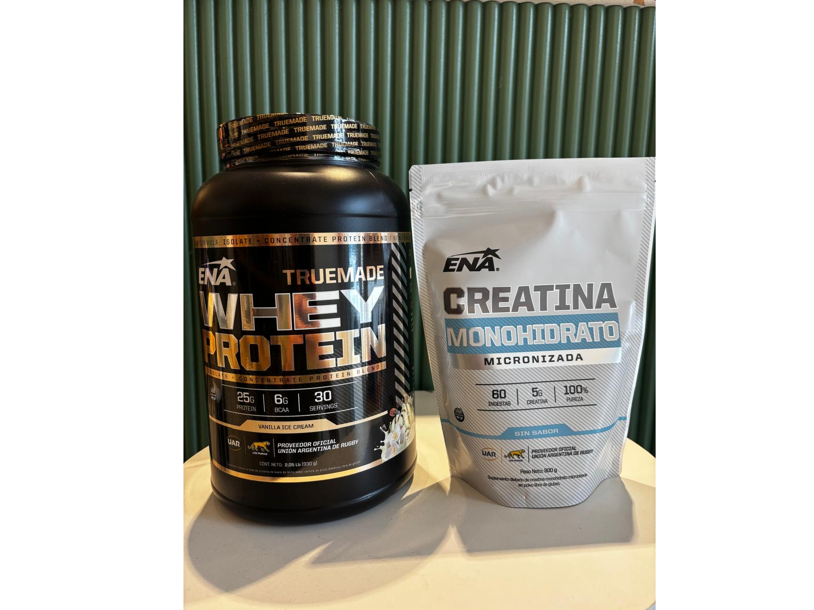 Combo ENA ( Whey Protein 2lb + Creatina 300 gr)