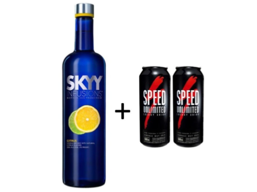 Promo Skyy + 2 speed XL (sabor a elección)