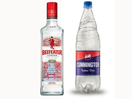 Promo Gin Beefeater 1L + 1 agua tónica