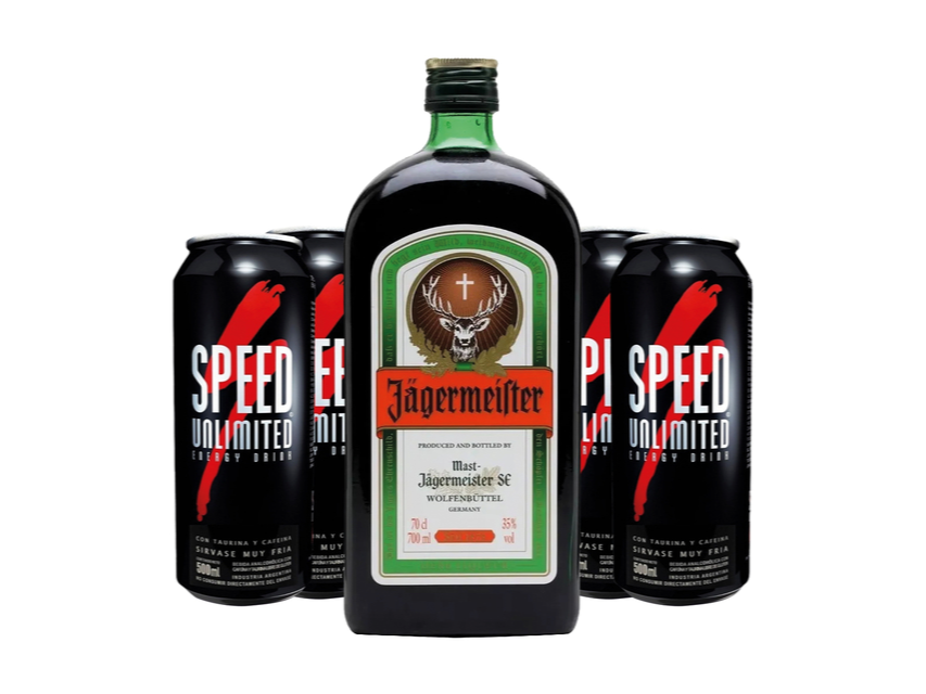 Promo Jägermeister + 3 speed XL