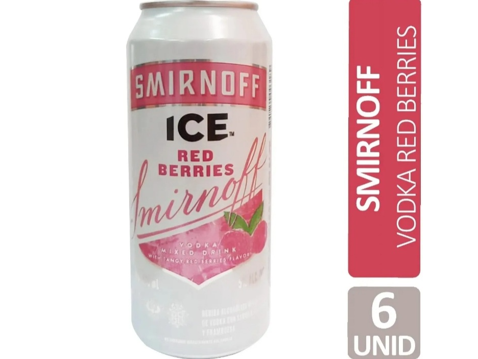 Latita Smirnoff Six Pack todos los sabores