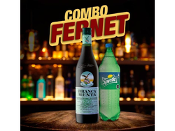 Fernet Branca Menta + Sprite