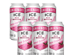 Pack latas Smirnoff Raspberry