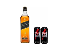 Black Label 1 Litro + 3 Speed