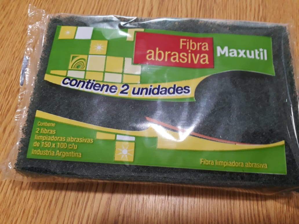 Fibra Esponja Abrasiva x 2 (COD 140)