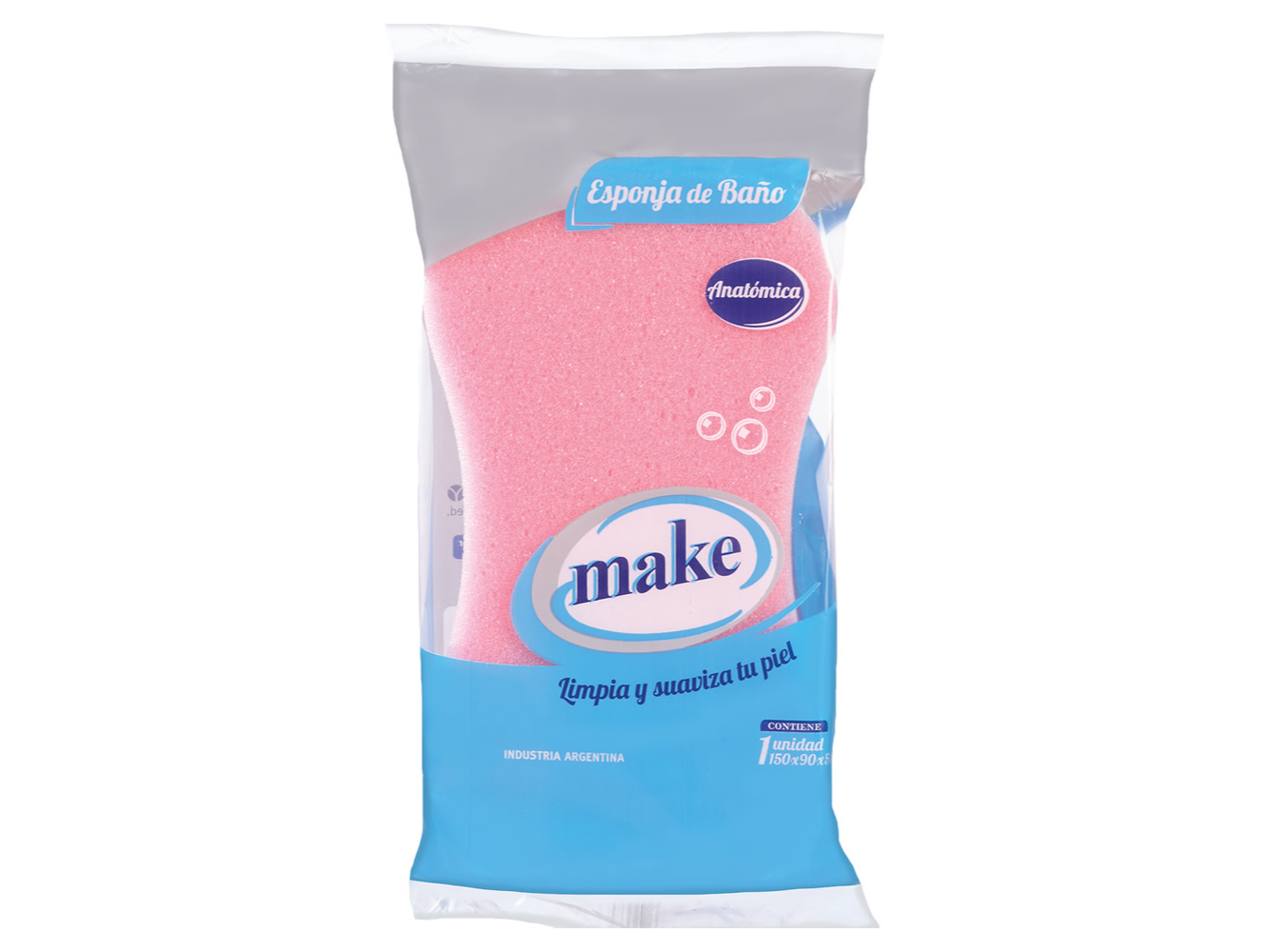ESPONJA DE BAÑO ANATOMICA