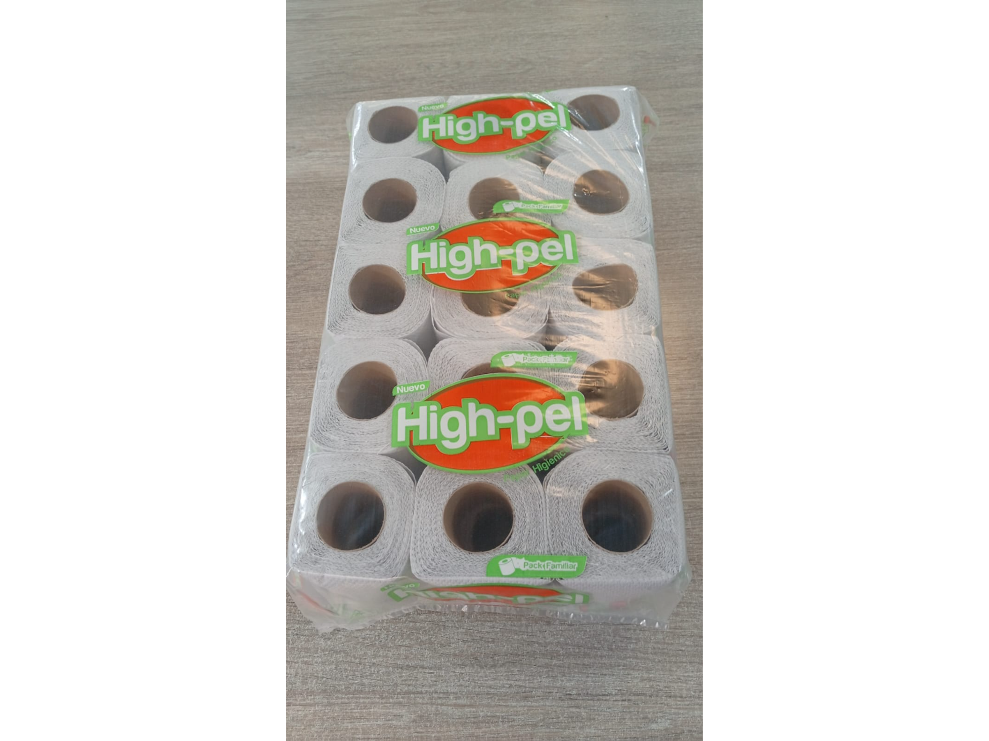 (DESDE 10 UNIDADES) PAPEL HIGIENICO HIGH PEL BOLSON 30UX30MTS