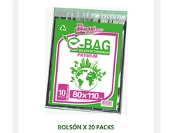 BOLSA DE RESIDUOS 80*110 LIVIANA (NEW PEL) COD 140 (B/20U)