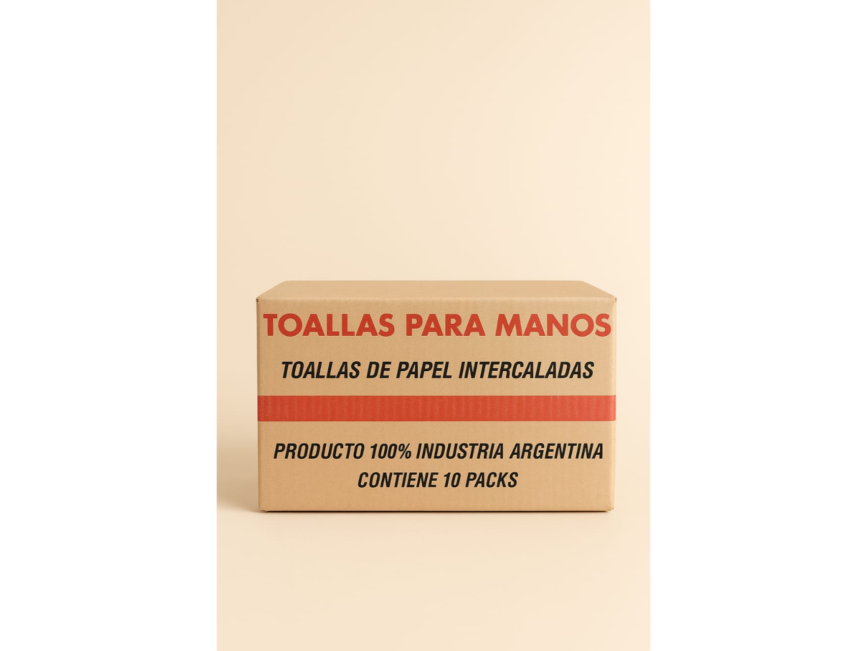 TOALLA INTERCALADA BEIGE