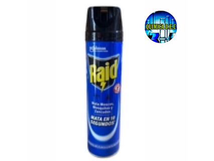 AEROSOL INSECTICIDA RAID MOSCAS Y MOSQUITOS X 380ML