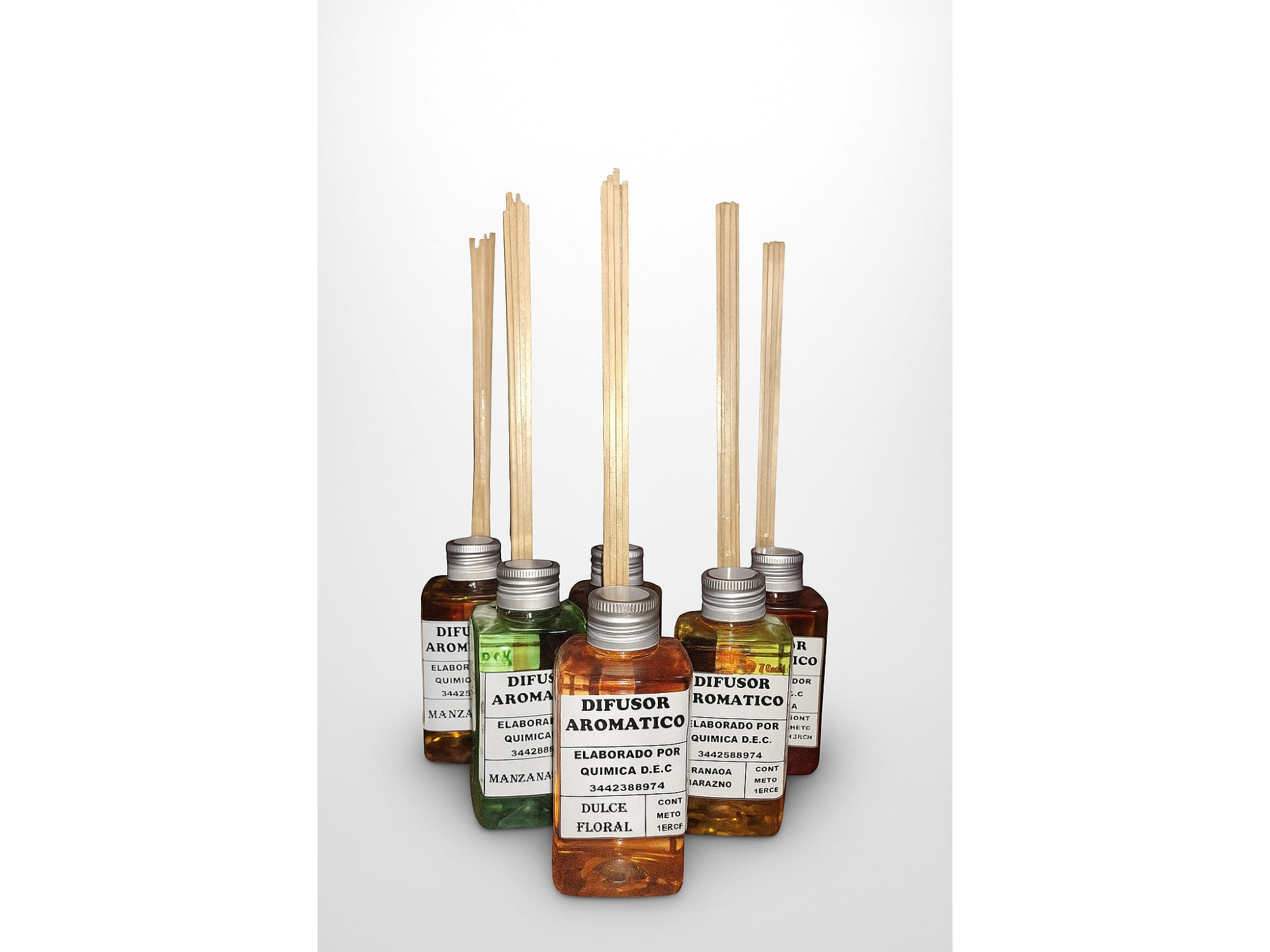 DIFUSORES D.E.C VARIAS FRAGANCIAS PRECIO DE C/U