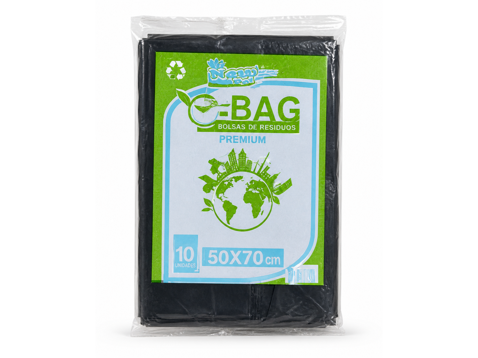 BOLSA DE RESIDUOS 50X70 LIVIANA (NEW PEL) COD 138 (B/100U)