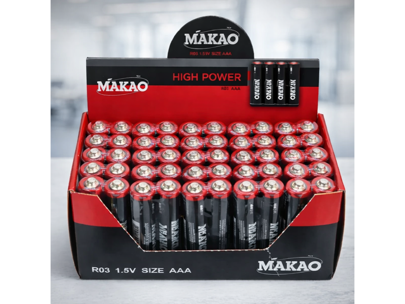 CAJA PILAS MAKAO AAA