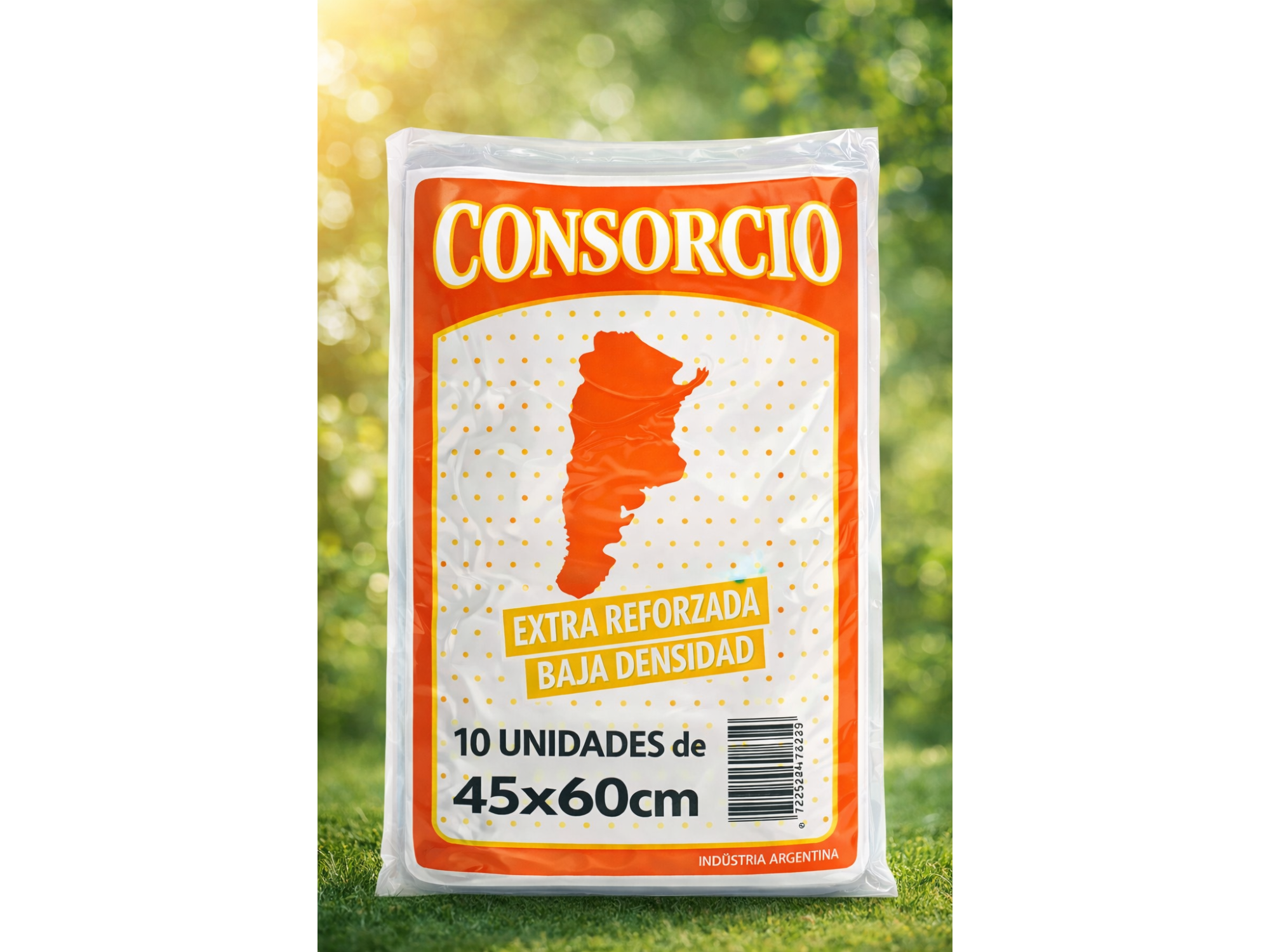 BOLSA DE RESIDUOS 45*60 LIVIANA (La Ecologica) (B/100U)