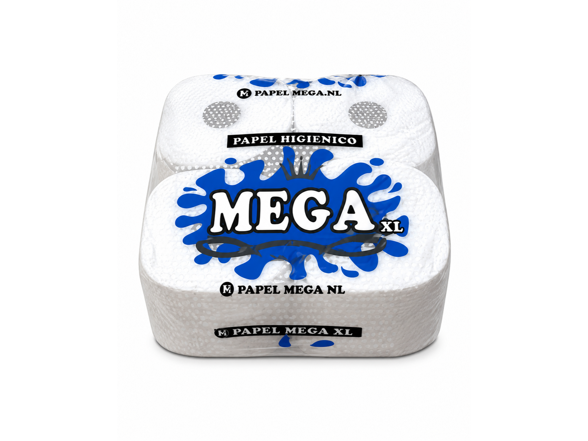 PAPEL (MEGA) JUMBO 8U X 200MT (COD 300) AZUL