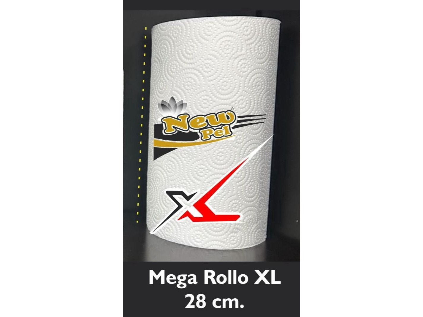 ROLLO COCINA NEW PEL XTREME (XL) 200 PAÑOS X UNIDAD (COD 32) DESNUDO