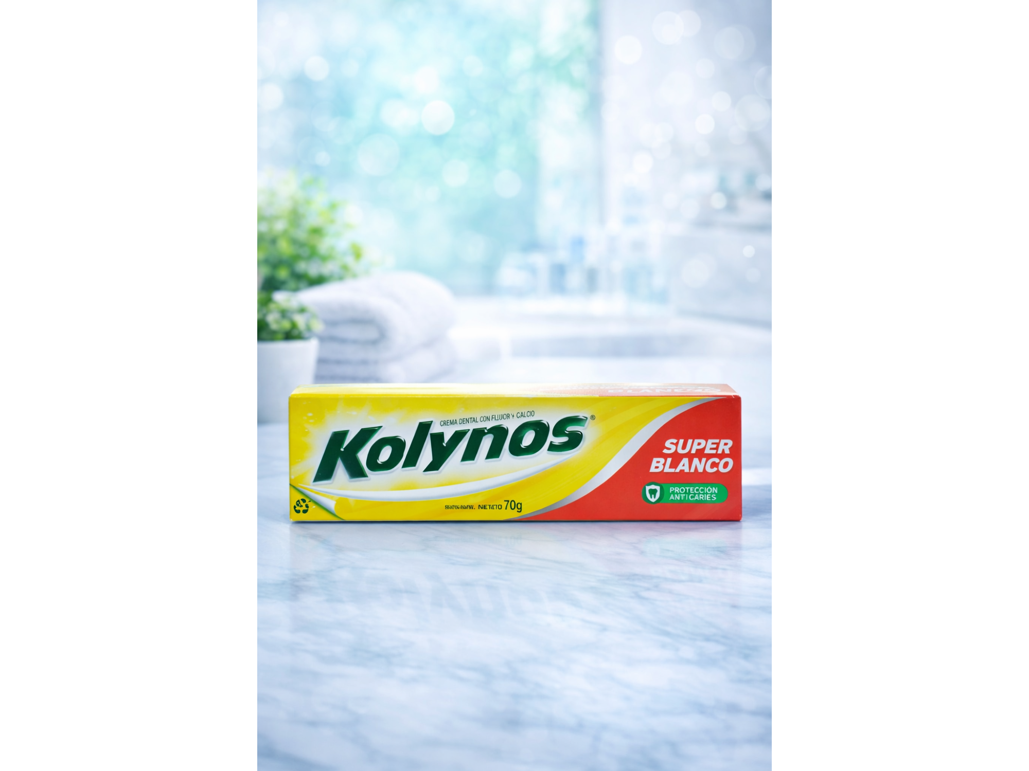 PASTA DENTAL KOLYNOS SUPER BLANCOS 70gr