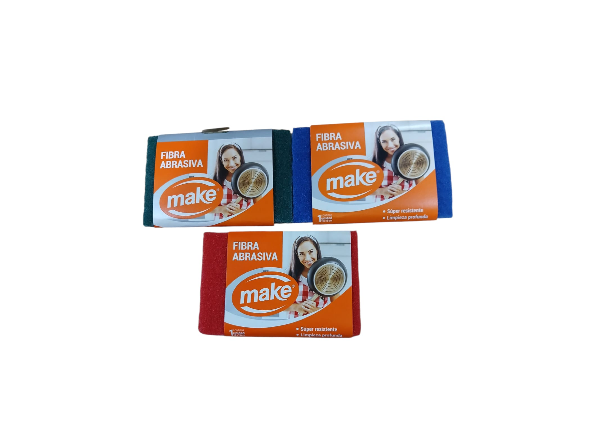 ESPONJA FIBRA ABRASIVA (MAKE)