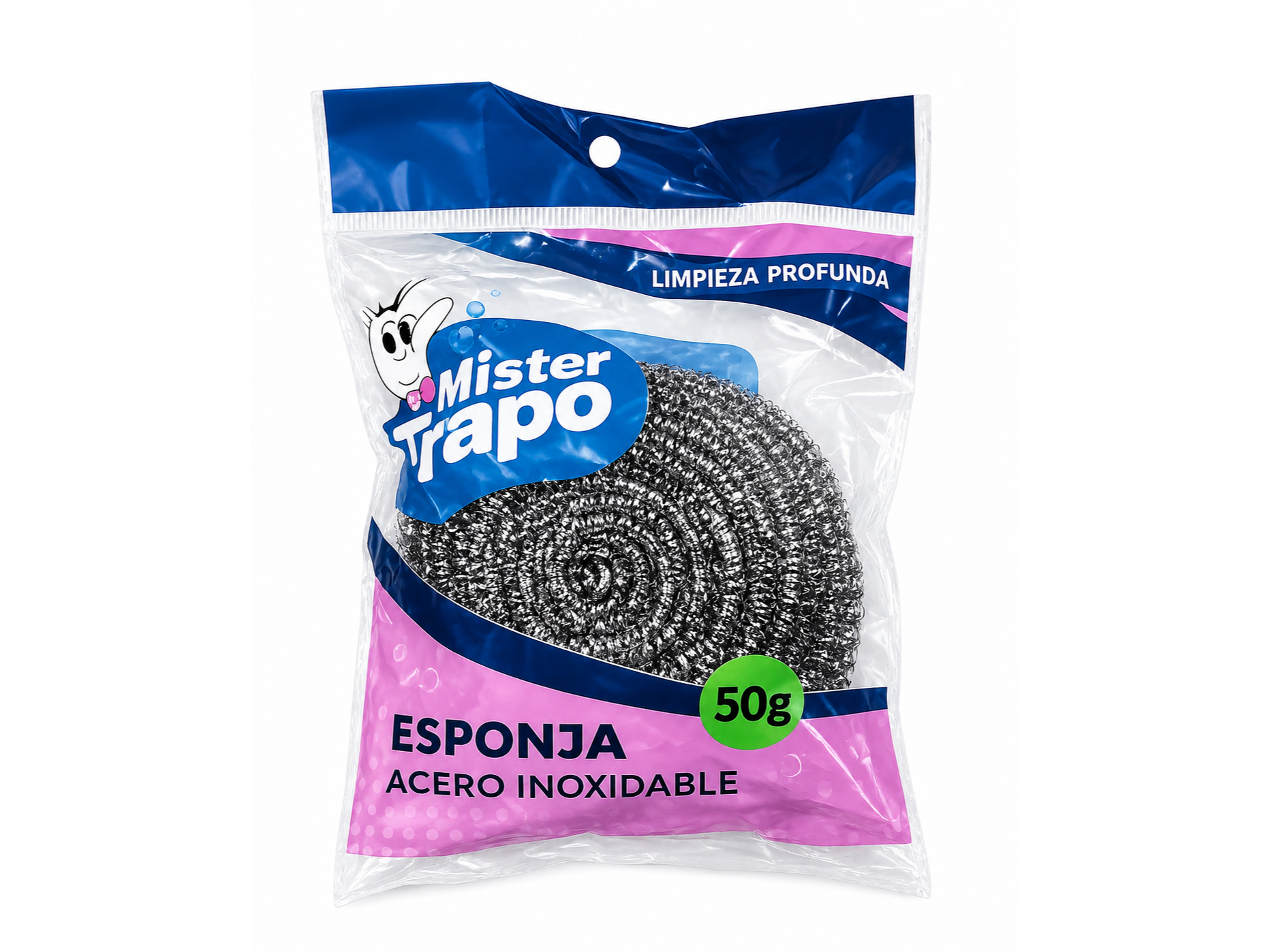 ESPONJA PLATEADA 50GR MR TRAPO