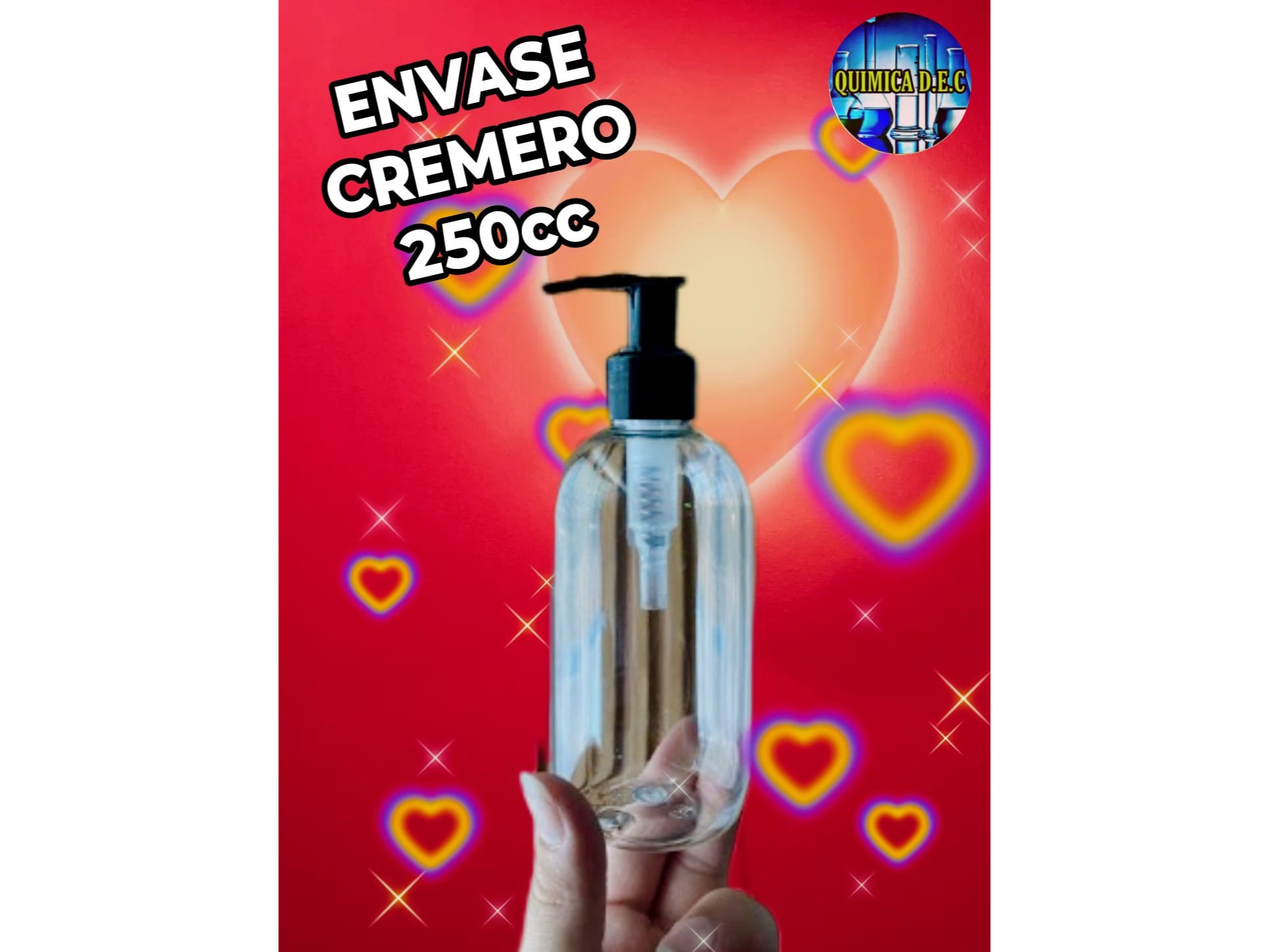 ENVASES BOMBITA PARA JABON LIQUIDO X 250 CC