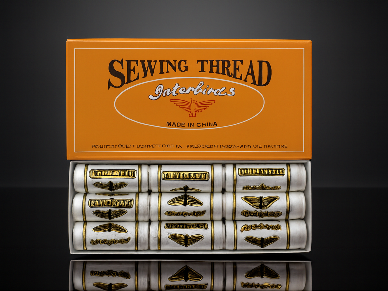 HILO DE COSER (BLANCO) 55M X12 UNIDADES