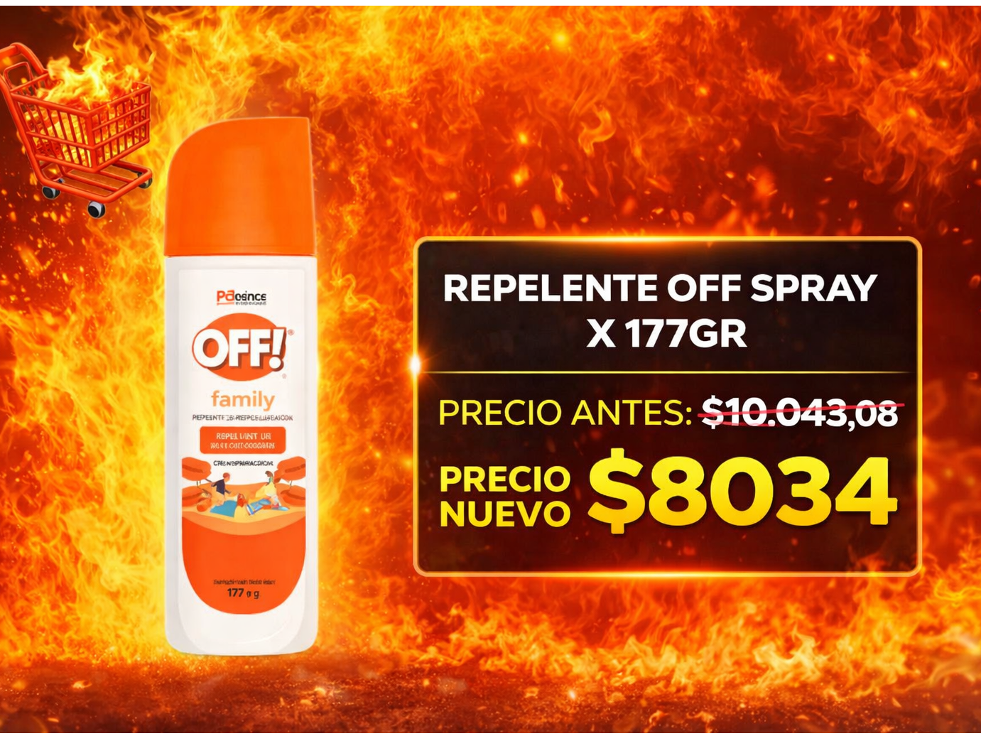 REPELENTE OFF SPARY X 177GR