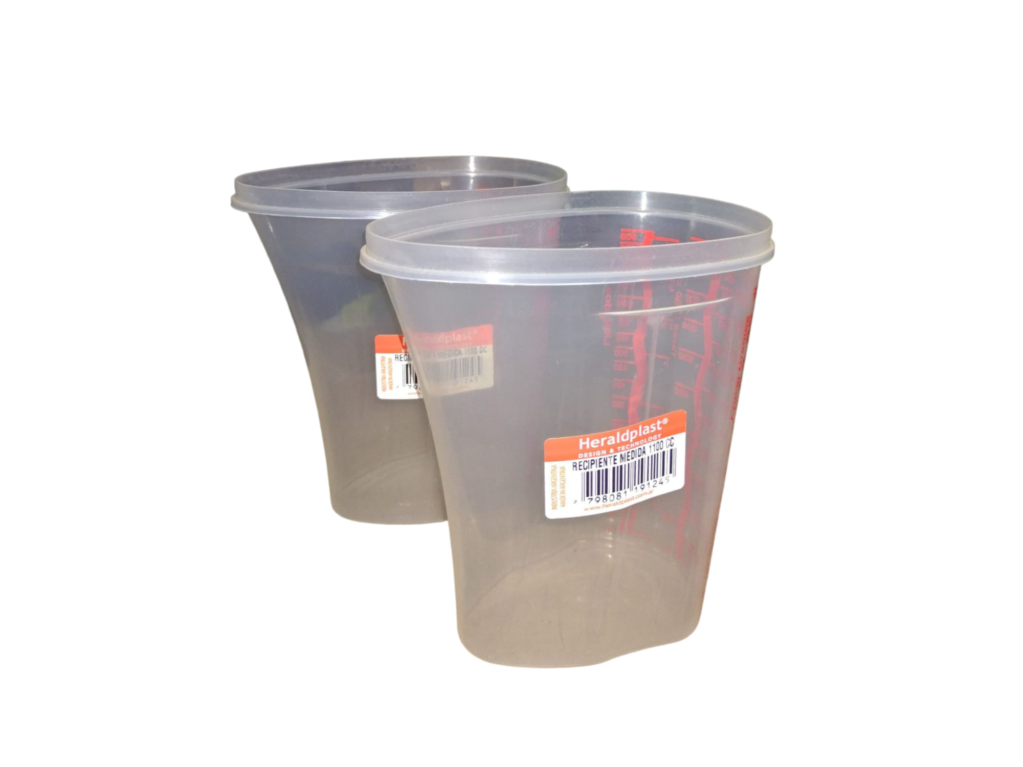 RECIPIENTE CON MEDIDA 1100CC