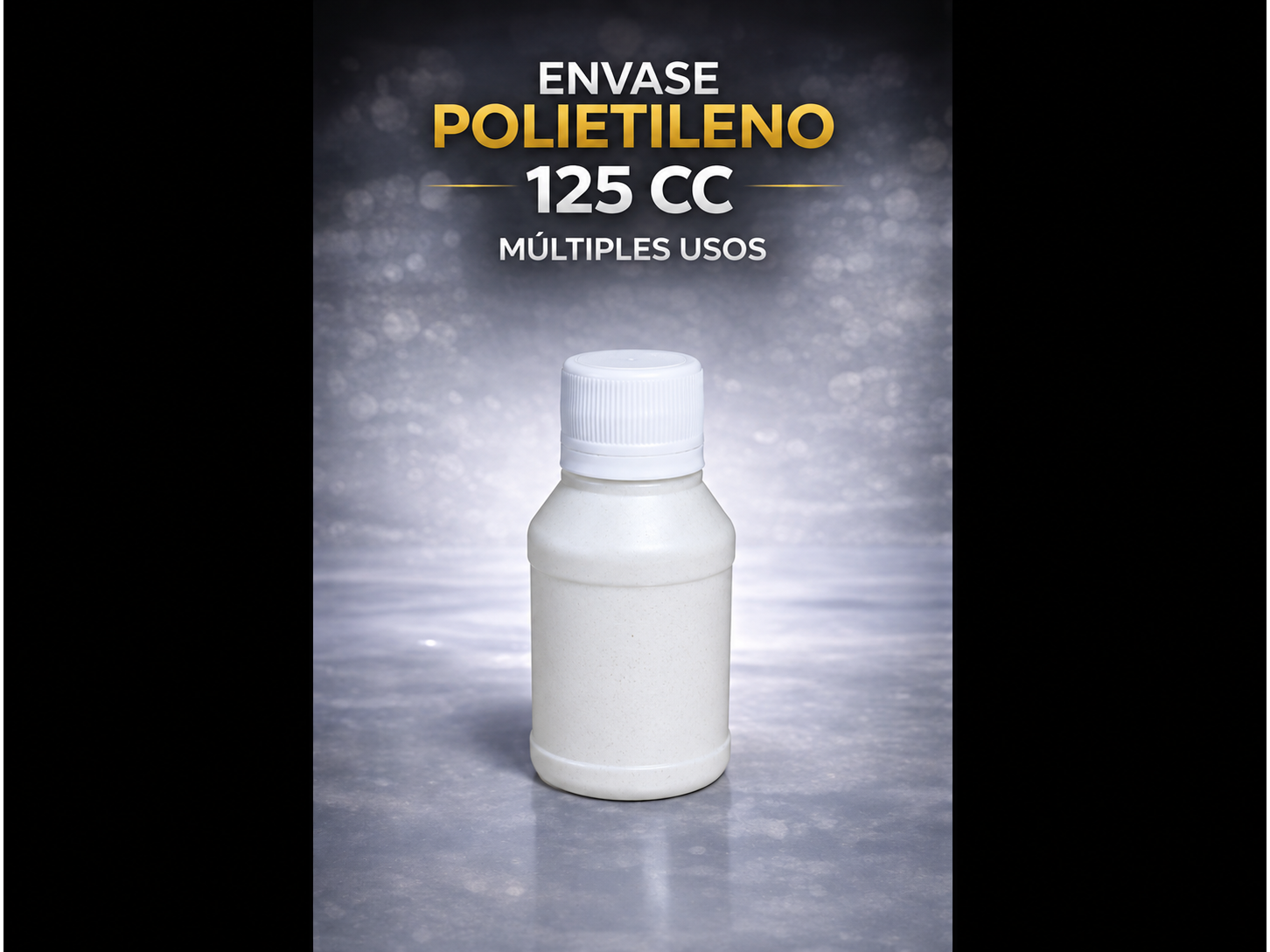 ENVASE X 125CC POLIETILENO RECICLADO