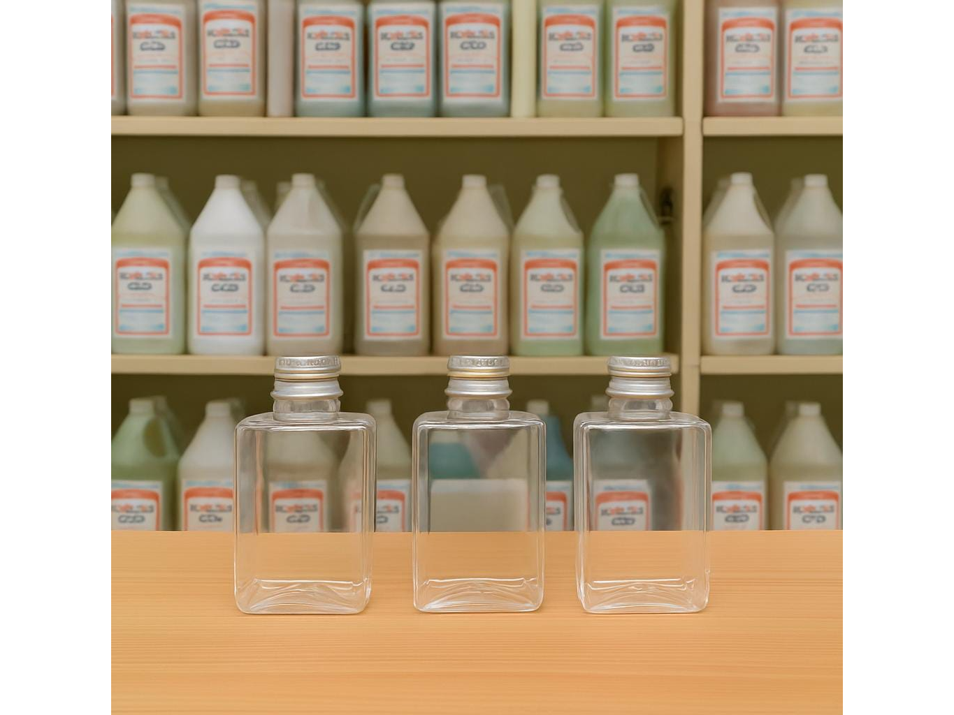 ENVASES P/DIFUSORES CUADRADO C/TAPA ALUMINIO 125CC