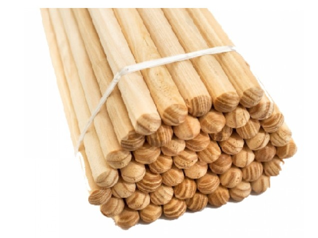 CABO MADERA PINO 2 MT X BULTO DE 24 UNIDADES