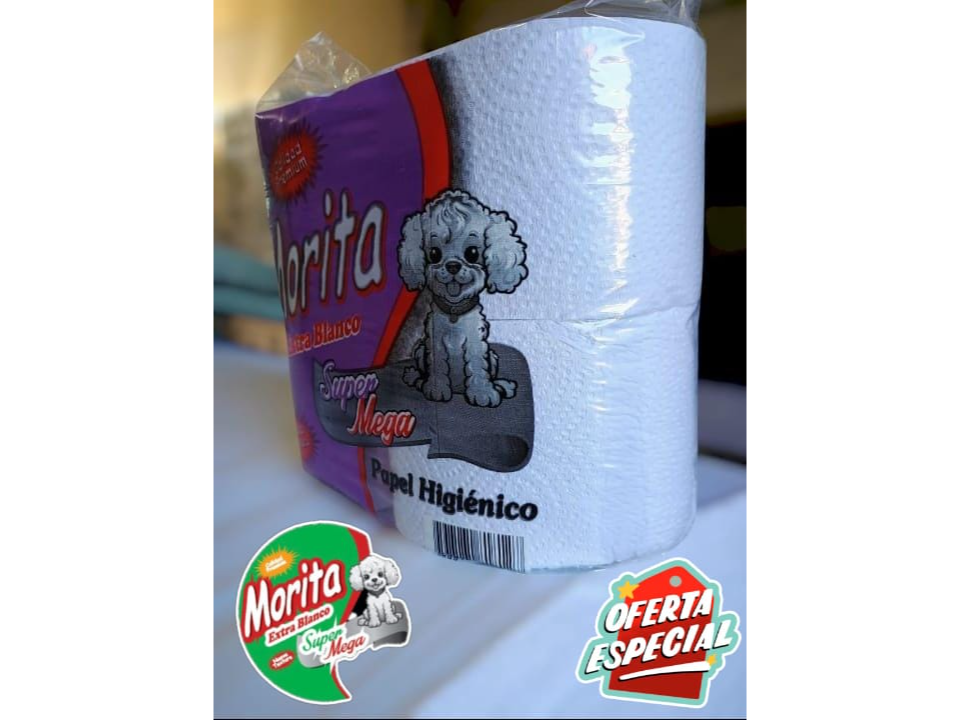 ( DESDE 500 UNIDADES) PAPEL (MORITA) 4U X 80 (VIOLETA)