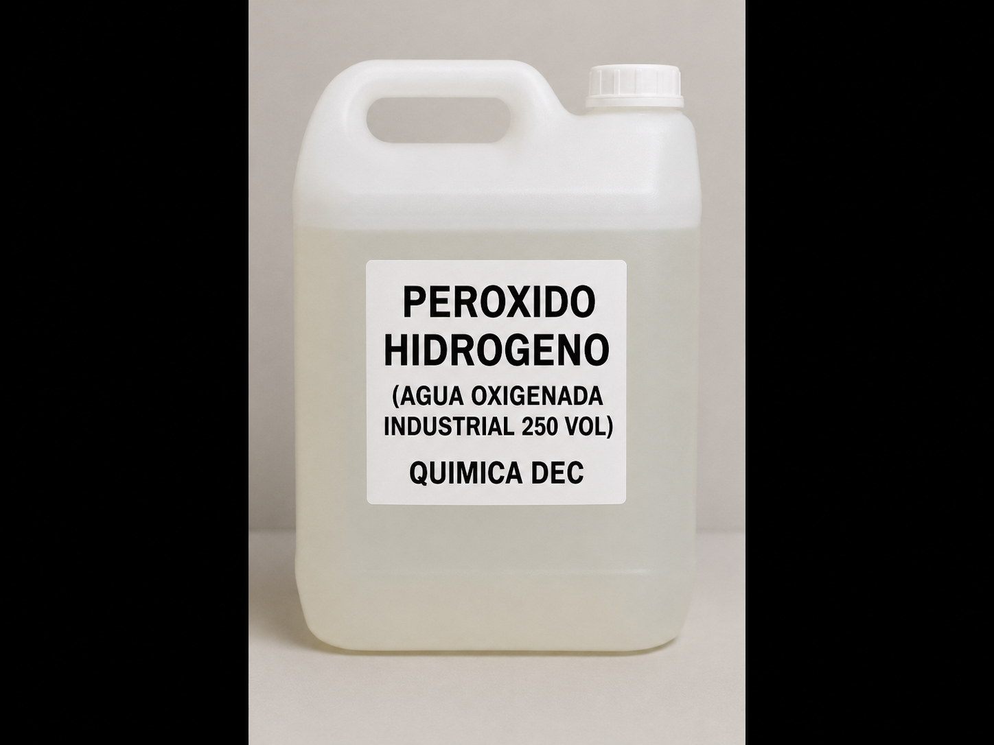PEROXIDO HIDROGENO (AGUA OXIGENADA INDUSTRIAL 250 VOL)