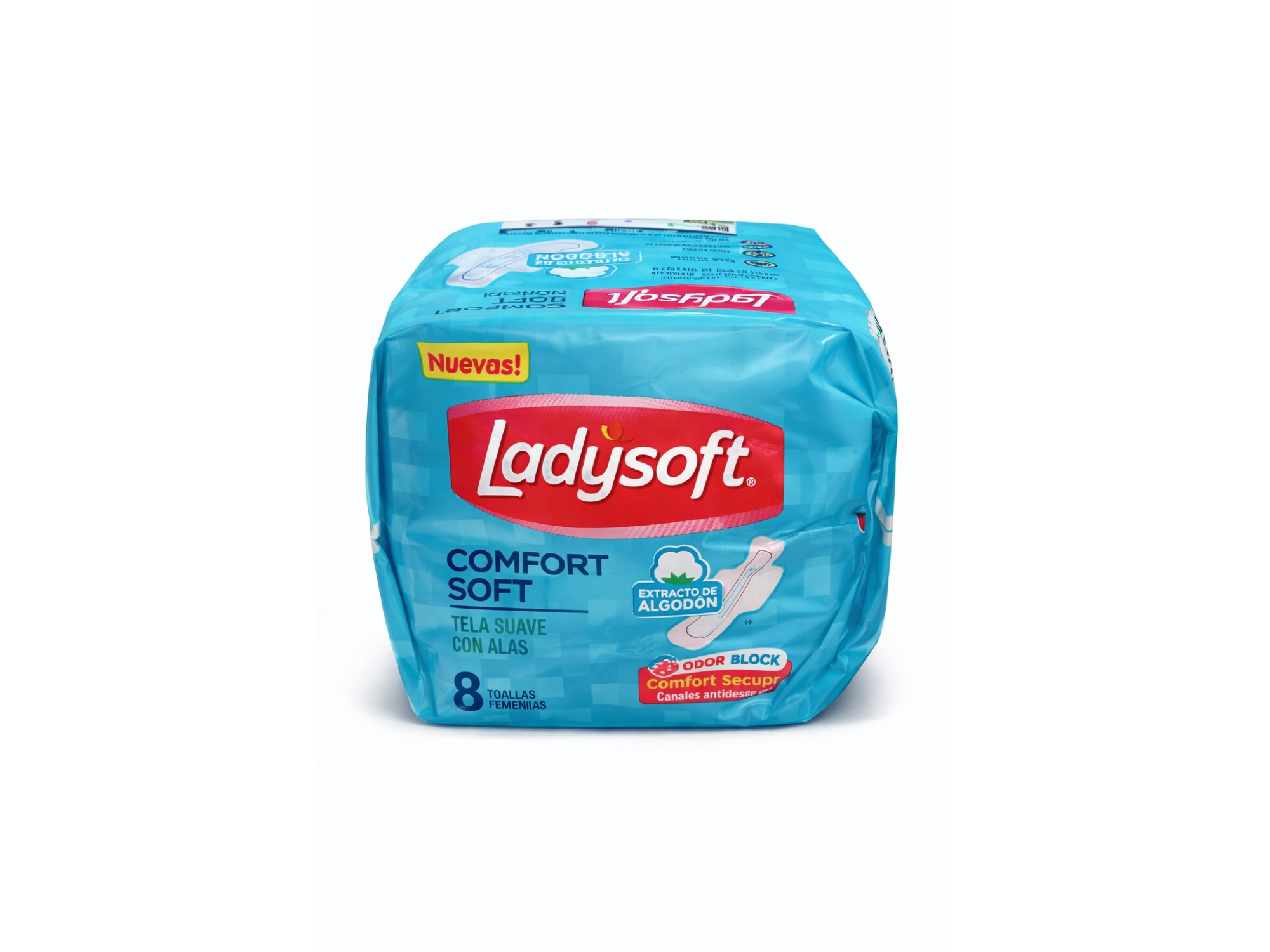 TOALLITAS  LADYSOFT C/ALAS CONFORT SOFT X8U
