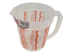 JARRA PLASTICA GRADUADA 1,500CC (MAKE)