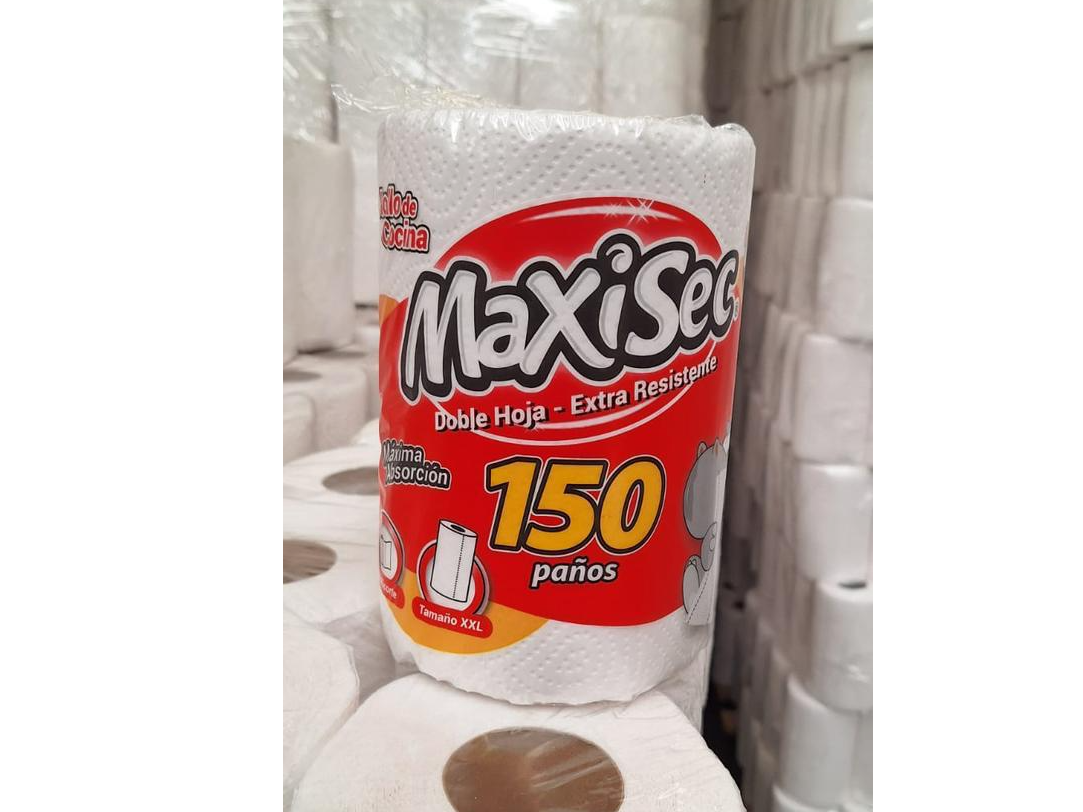 ROLLO DE COCINA MAXISEC INDIVIDUAL 1 X150 PAÑOS