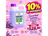 SUAVIZANTE "ECO PLUS" LILA X 1L (PRECIO POR LITRO)