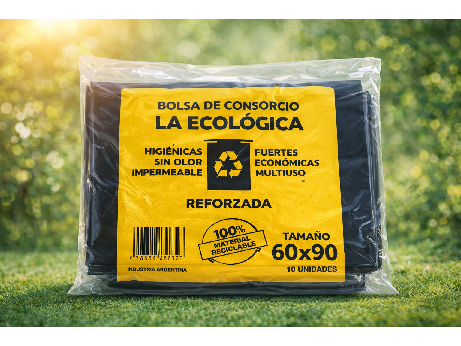 BOLSA DE RESIDUOS 60*90 LIVIANA (La Ecologica) (B/50U)