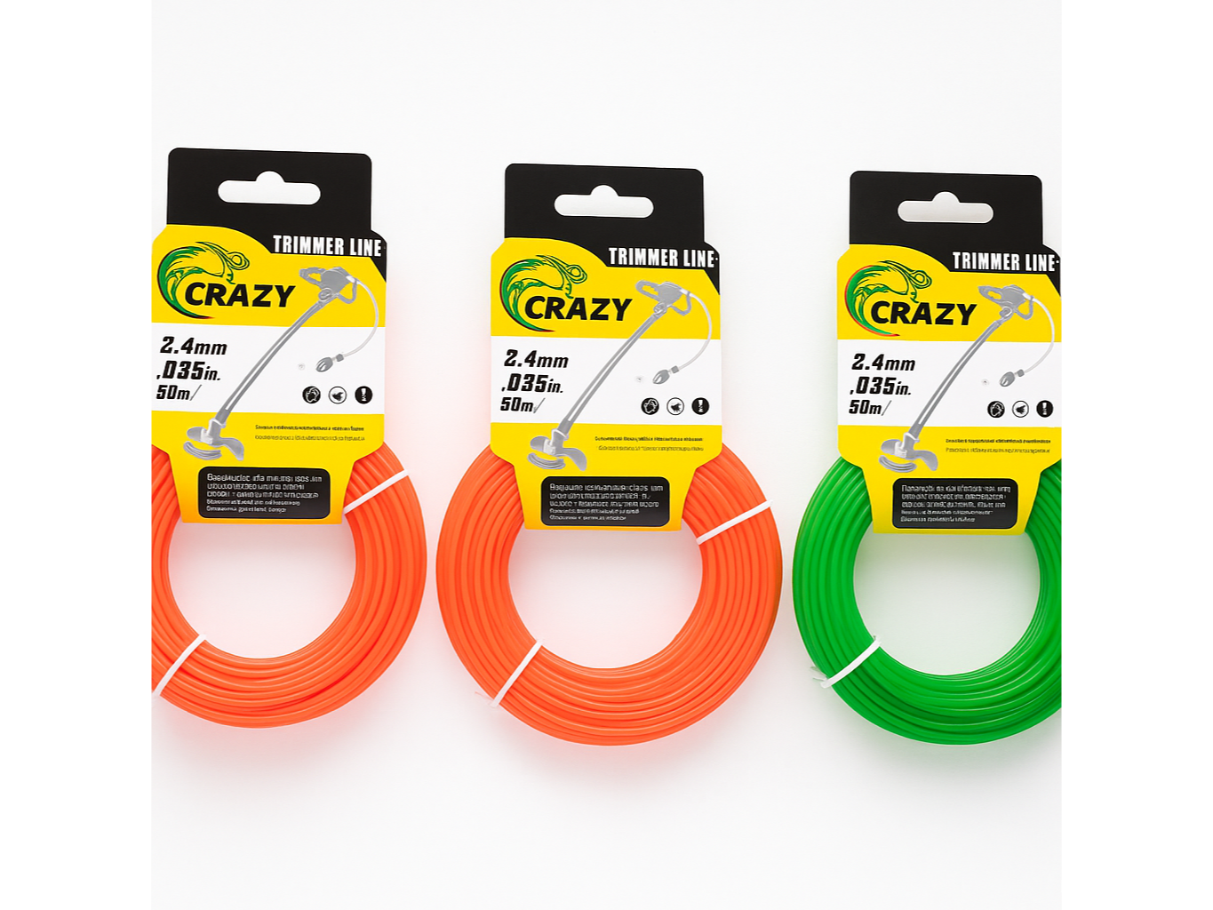 TANZA PARA BORDEADORA X15MTS (2.4MM)